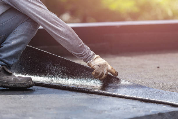 Professional Waterproofing technician working in Madison, IL